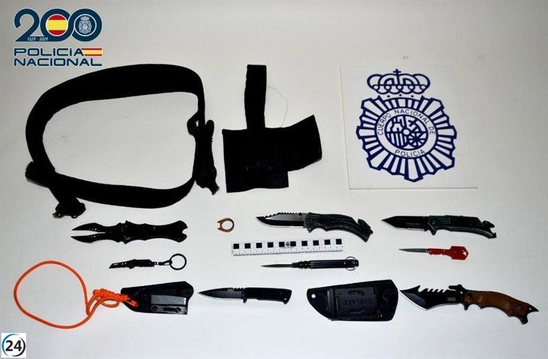 Arresto en Ciudad Real tras apuñalamiento en flagrante por parte de la Policía.