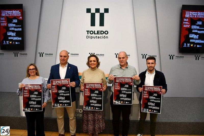 Fuensalida acogerá en noviembre la XXI edición del Certamen Nacional de Teatro Aficionado.