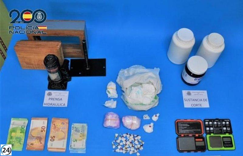 Desmantelan red criminal en Ciudad Real: cinco arrestos y 662 gramos de cocaína confiscados.