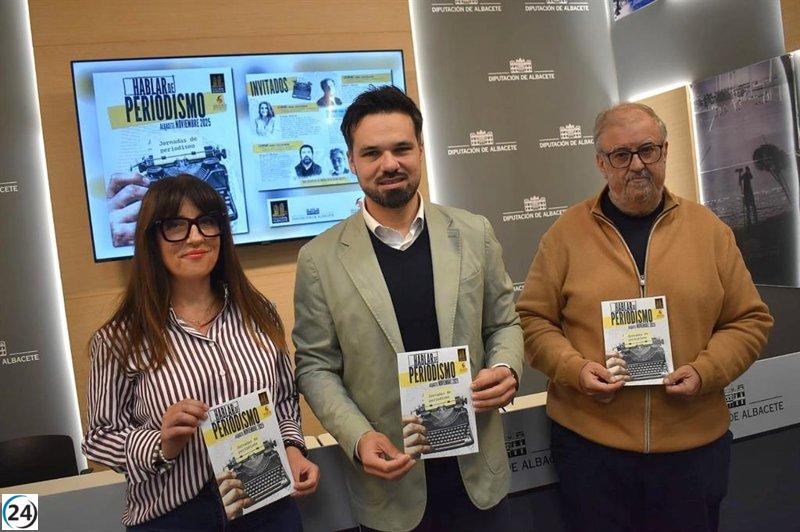 Cinco conferencias de destacados periodistas destacan en las Jornadas de Periodismo de Albacete del 6 al 27 de noviembre.