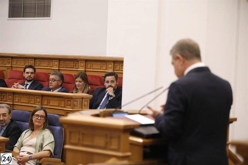 PP y Vox presentan enmienda global a los presupuestos de Castilla-La Mancha para 2026.