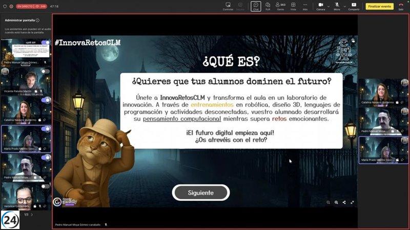 C-LM promueve la competencia digital entre estudiantes con su iniciativa 'InnovaRetosCLM'.