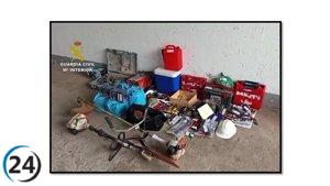 Desmantelan banda dedicada al robo de herramientas en coches en localidades de Ciudad Real.