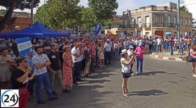 Centenares de vecinos de Talavera y comarca reclaman soterrar el emprendimiento del AVE y salvar el tren usual