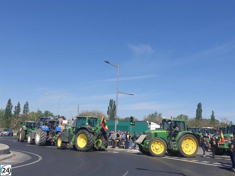 Tractorada en Guadalajara: