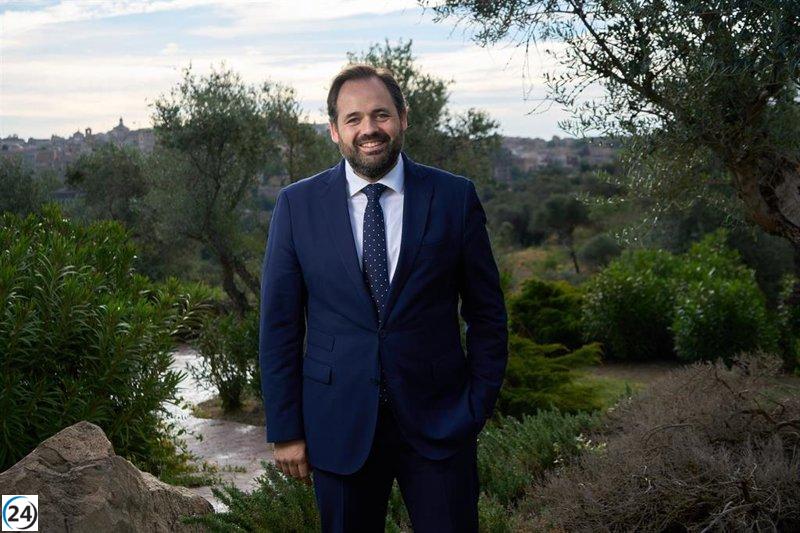 Núñez pide al Gobierno central financiación autonómica, plan hidrológico y más infraestructuras para CLM.