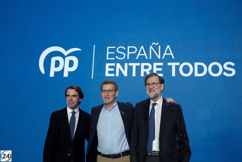 PP moviliza a sus líderes en la campaña: Rajoy en Albacete y Aznar en Cuenca.