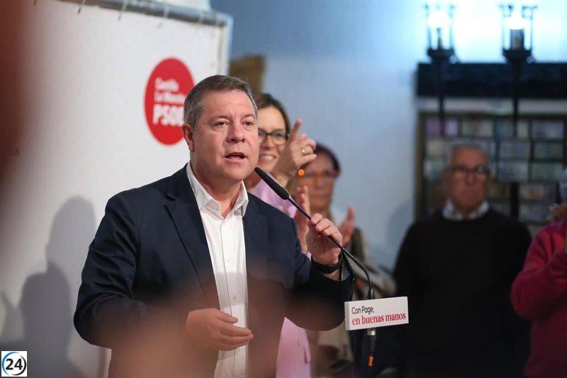 Page se compromete a congelar y pactar la presión fiscal con agentes sociales.