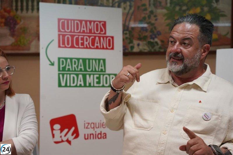 IU llevará los problemas de C-LM con tuberías y depuradoras al Parlamento Europeo.