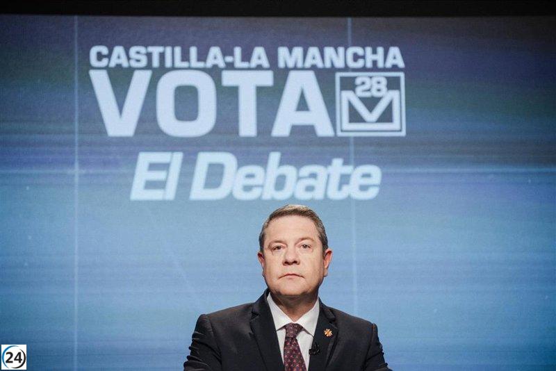 Page insiste en que solo hay dos opciones posibles: él o Núñez junto con Vox; Cs y Podemos no son viables.