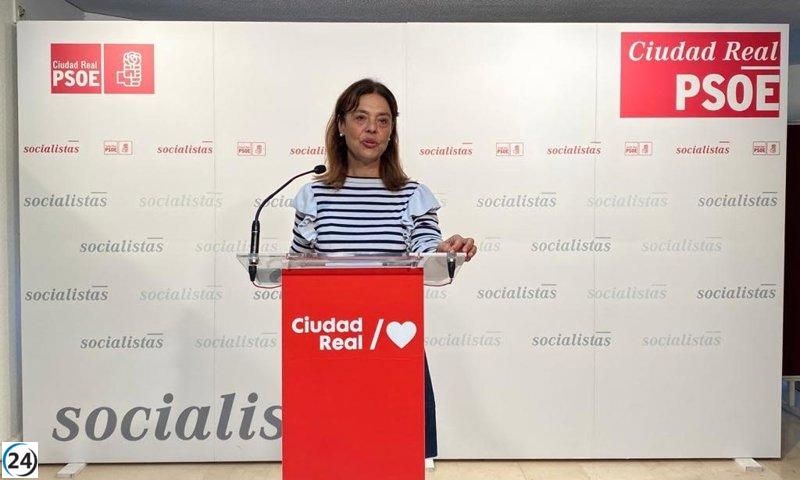Campaña del PSOE en Ciudad Real: 12 actos y 2.000 participantes en barrios, según Zamora