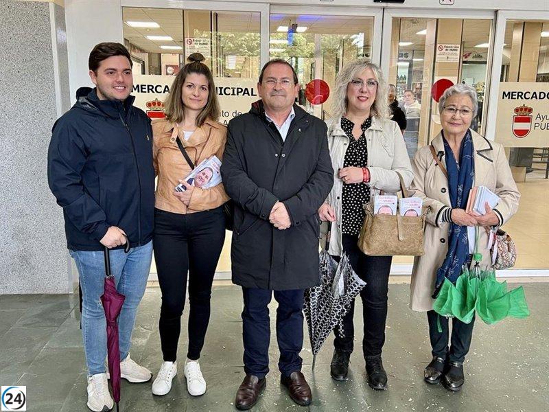 Muñiz del PSOE muestra preocupación ante la presencia de la derecha y extrema derecha en Puertollano.