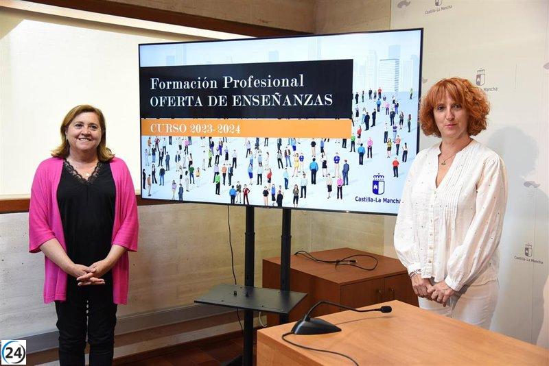 CLM aumentará oferta formativa de FP con enfoque en sectores altamente demandados.