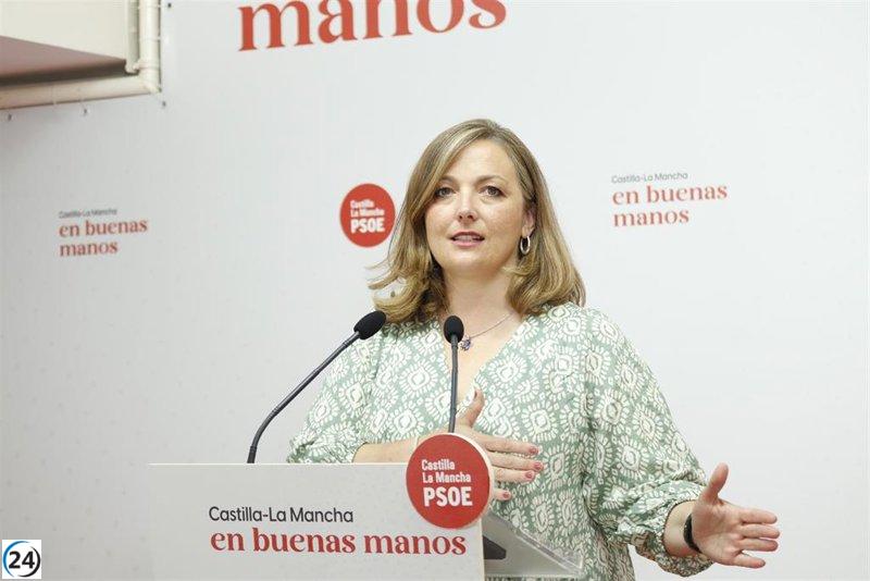 PSOE de Castilla-La Mancha exige que el PP aclare su postura en torno a la desaparición de la Concejalía de Igualdad después de pactar con Vox.