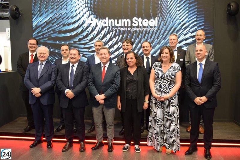 Nueva factoría de acero verde en Puertollano podría beneficiar a unas 3.000 familias, dice Page.