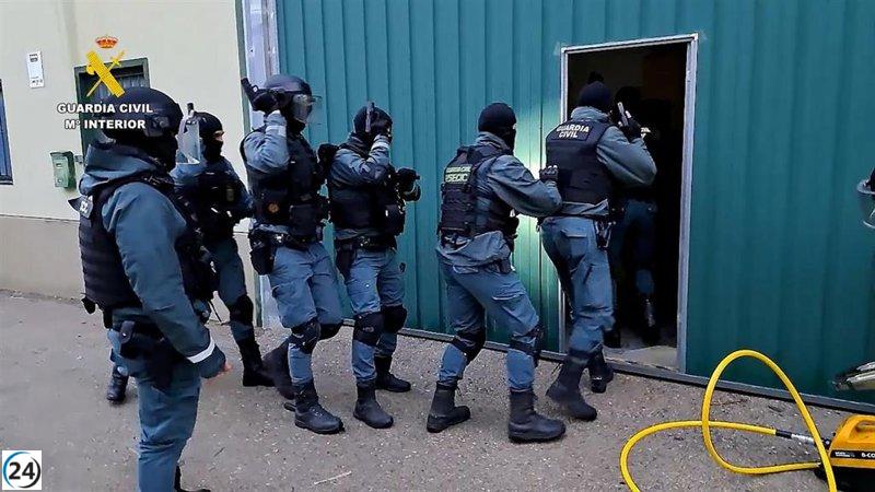 Incautan 330 kg de marihuana y detienen a una persona en Chinchilla.