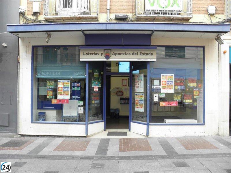 Una administración de Loterías de Guadalajara reparte un premio de más de 657.000 euros de La Primitiva.