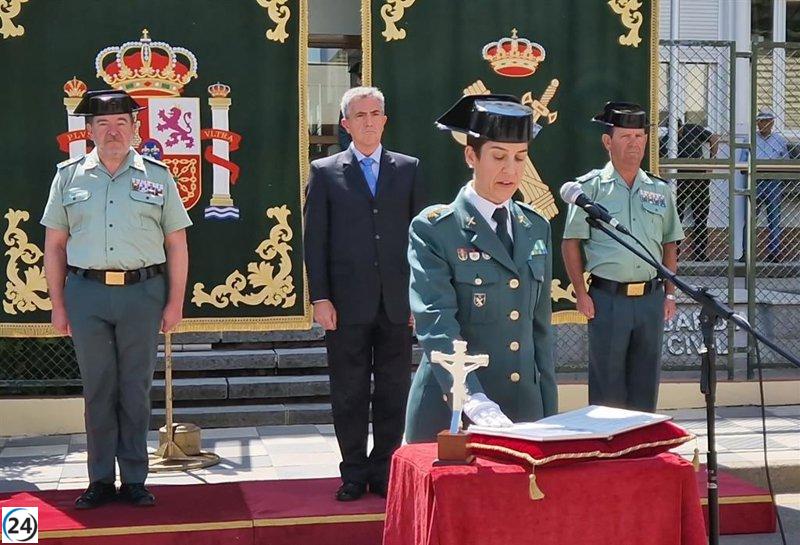 La nueva jefa de la Guardia Civil de Cuenca se compromete a mejorar la atención ciudadana.