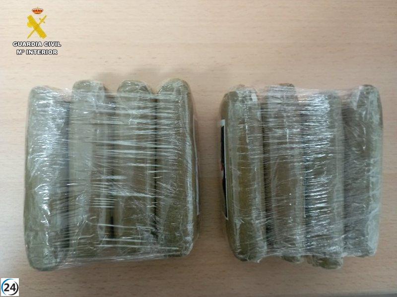 Tres narcotraficantes capturados en Ciudad Real con 6 kilos de hachís