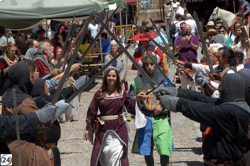 El encierro de Blanca de Borbón destacará en las Jornadas Medievales de Sigüenza, iniciando este viernes.