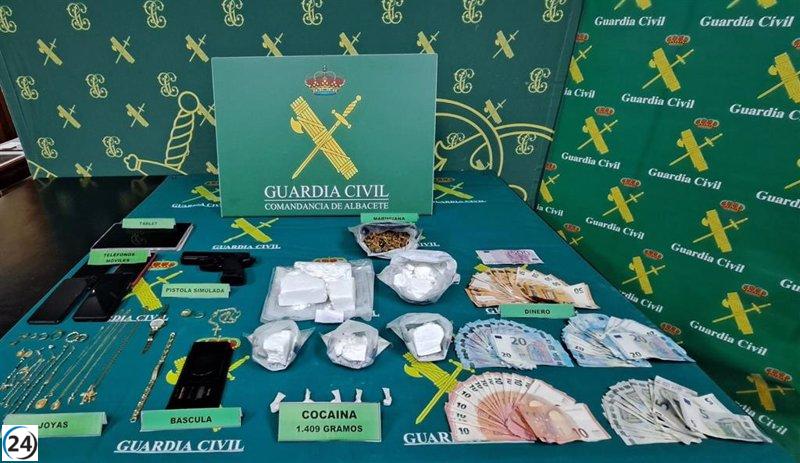 Operación policial en Albacete desmantela una banda de narcotráfico de cocaína