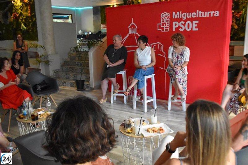 El PSOE insta a las mujeres a reflexionar antes de votar y recalca que con ellos 