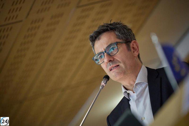 Bolaños anticipa semana de protestas de personas temerosas de Vox y decepcionadas por el PP.