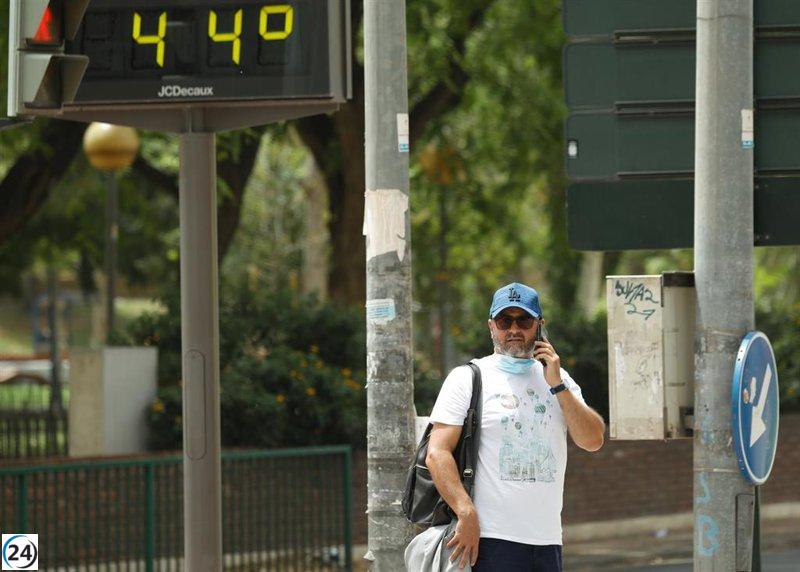 La tercera ola de calor trae máximas de 44ºC y noches tórridas.