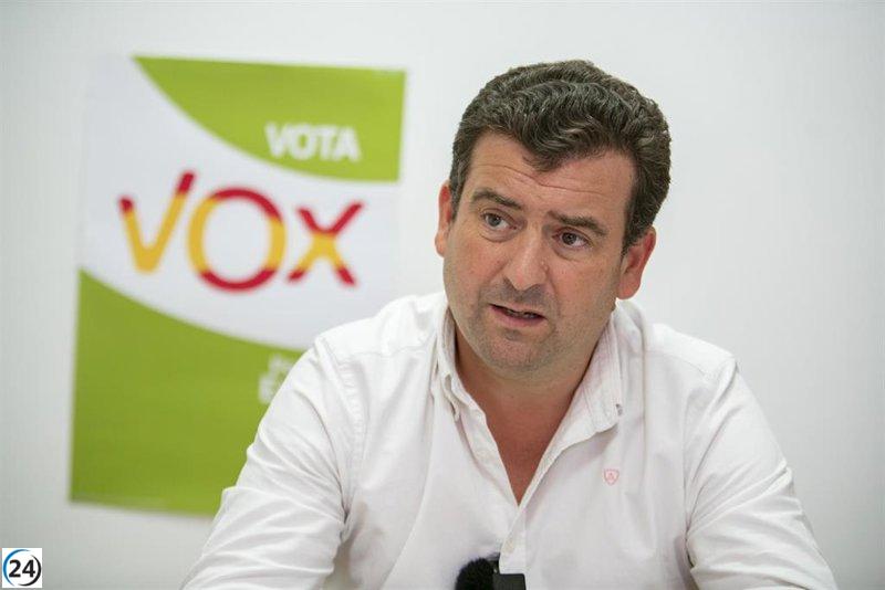 Chamorro de Vox aboga por potenciar infraestructuras y defiende trasvases para generar empleo en Murcia.
