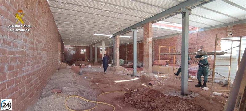 Tres detenidos por irregularidades en gestión de residuos de amianto en Cuenca