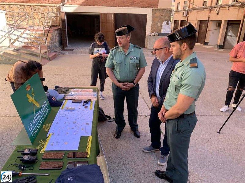 Pareja de albano-kosovares detenidos por numerosos robos en varias provincias, entre ellas Ciudad Real.