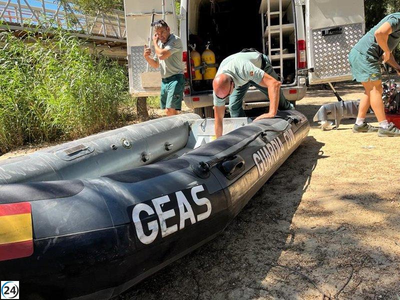 Hallan cadáver del joven desaparecido en el río Tajo.