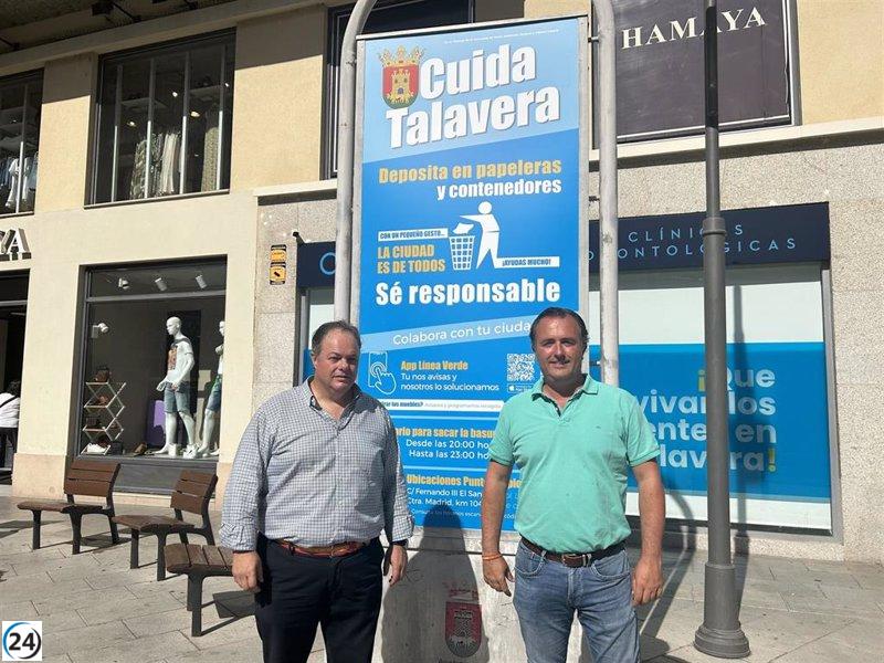 La campaña de residuos y limpieza Cuida Talavera busca crear un auténtico cambio en la imagen de la ciudad.