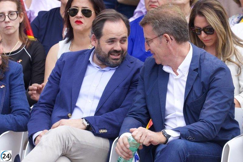 Núñez advierte: pacto de Sánchez con independentistas perjudicaría a CLM en financiación y agua