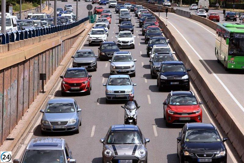 DGT pronostica más de 1 millón de desplazamientos en C-LM en operación retorno veraniega.