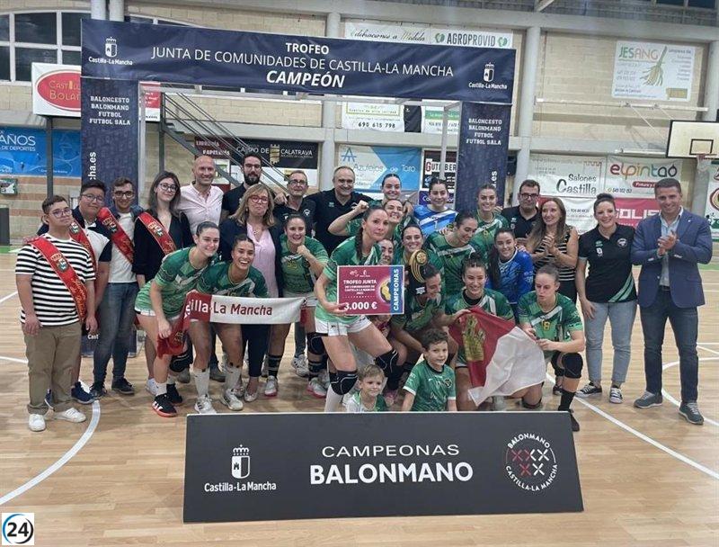 Licencias de balonmano femenino en C-LM crecen un 31% en los últimos ocho años, superando media nacional.