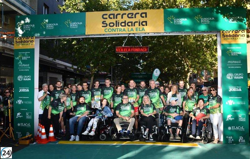 Toledo se une en la Carrera Solidaria de Fundación Eurocaja Rural para combatir la ELA con 4.000 participantes.