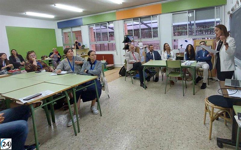 Funcionarios de Educación de la UE visitan tres centros educativos en Guadalajara
