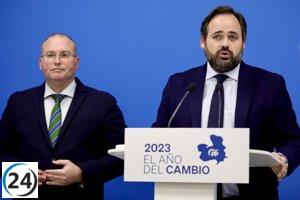 Núñez insta a Page a convocar un Comité Federal del PSOE para aclarar su posición en torno a la amnistía.
