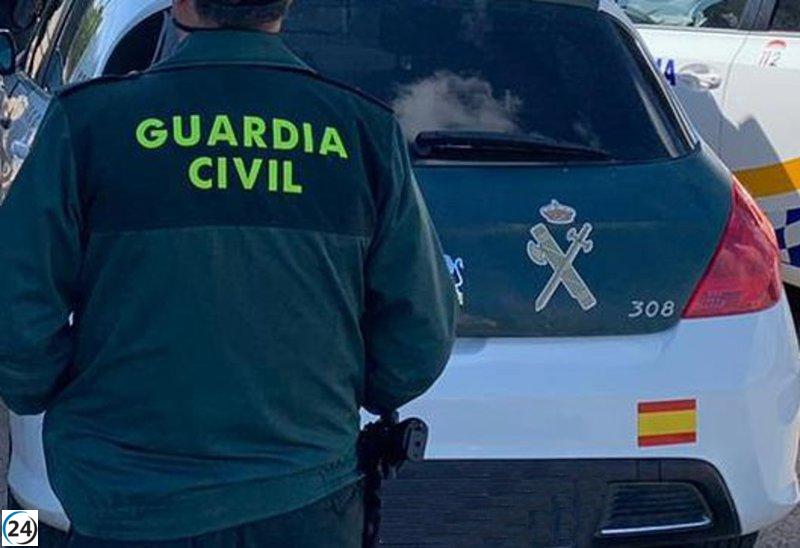 La Guardia Civil neutraliza a individuo armado atrincherado en Fuensalida