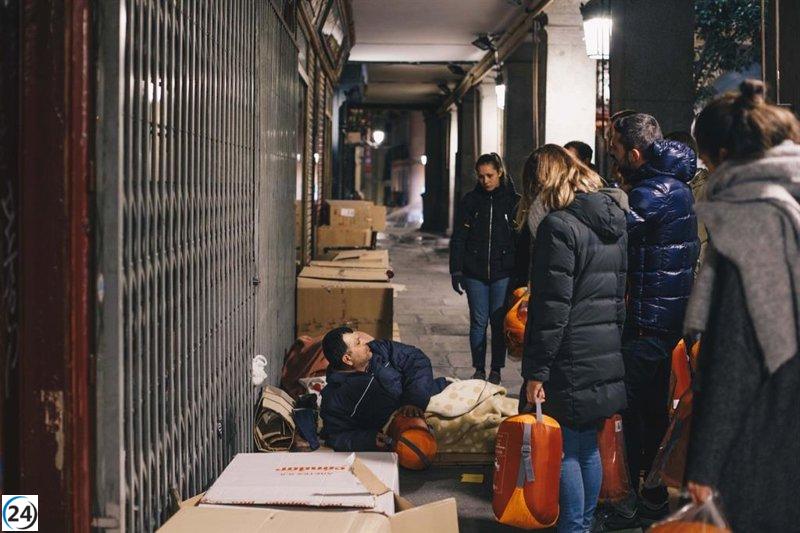 Voluntariado Express proporcionará albergue a 1.200 personas sin hogar en 26 ciudades, incluyendo tres de C-LM.