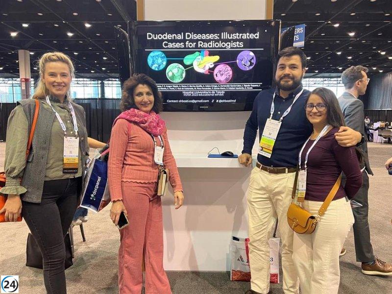 Expertos radiólogos del Hospital de Toledo galardonados en prestigioso Congreso de Radiología en Chicago