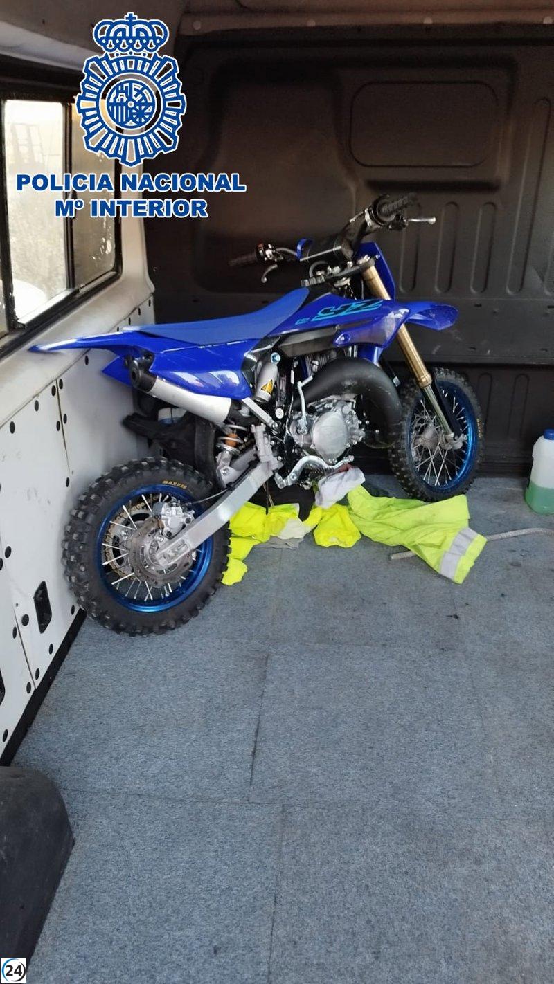 Atrapados tres ladrones de motocicletas tras robo en comercio de Talavera de la Reina