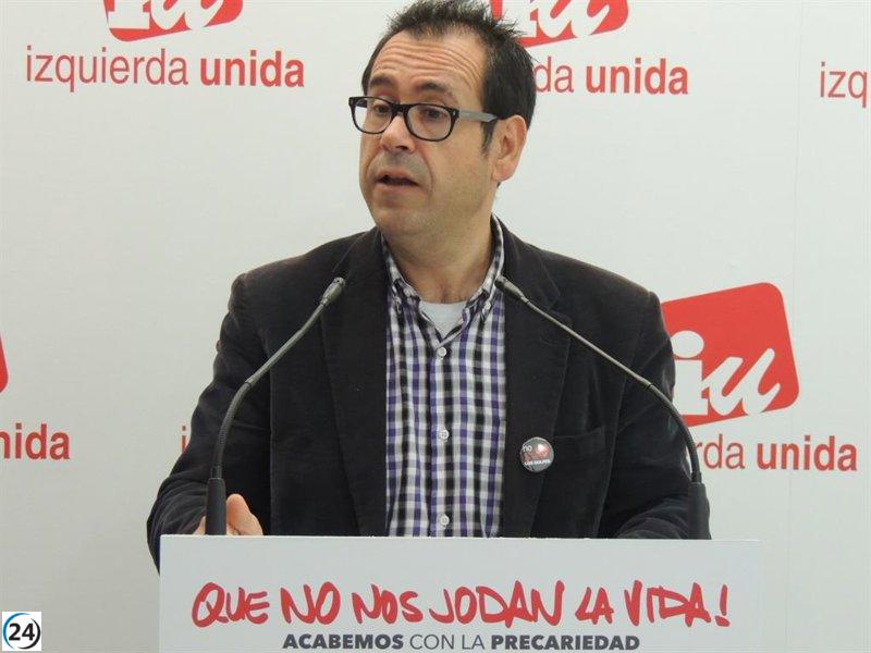 IU rechaza el acuerdo del Estatuto entre PSOE-PP por considerarlo un imposición indeseada